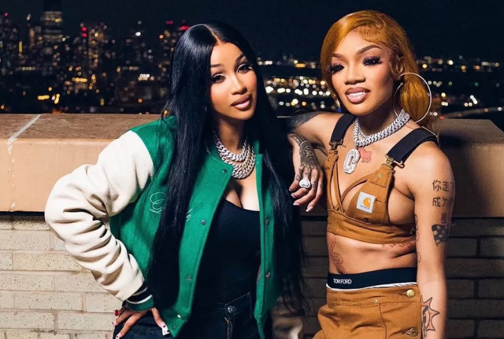 Cardi B and GloRilla family link