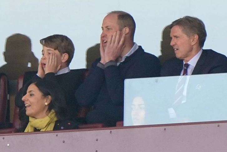 Prince William's lucky match ritual.