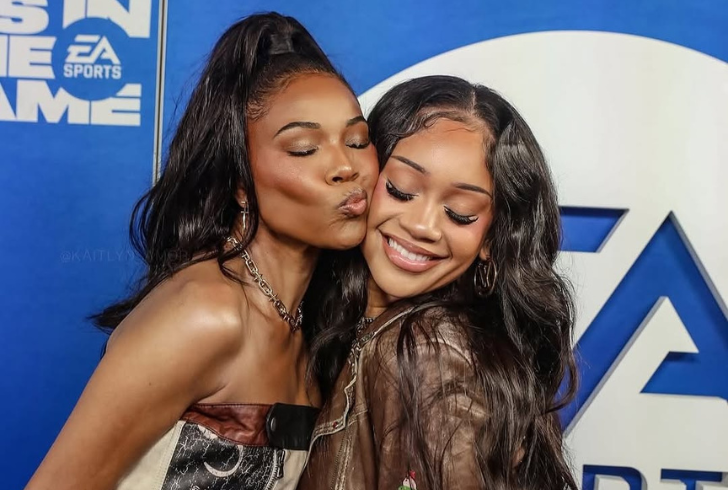 Saweetie and Gabrielle Union cousins