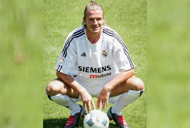 David beckham in real madrid